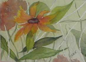 Dahlia Watercolor